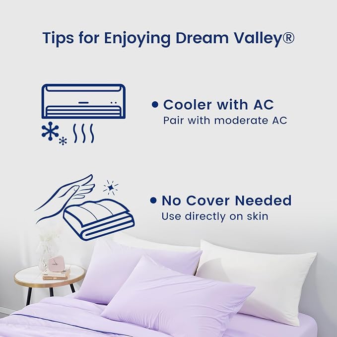 Dream Valley® Outlast® Deepsleep Cooling Comforter, Twin Size, NASA-Grade Space - Image 6