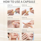 Vitamin C & Retinol Serum Capsules Set – 48 pcs VC for Morning + 48 pcs VA for Evening - Anti-Aging & Anti-Wrinkle Skincare Face Serum - Smooth Fine Lines Hydrate & Firm Skin - Travel-Friendly Gifts