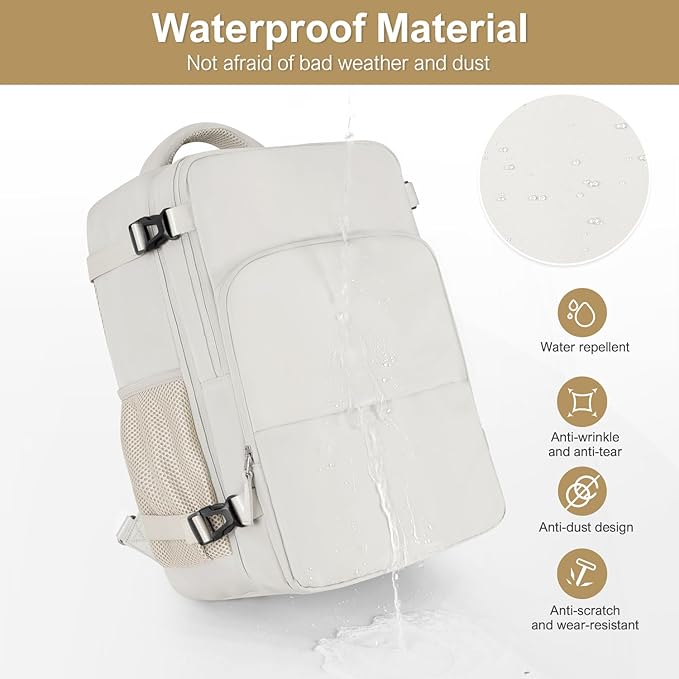 Travel Backpack, Carry on Flight Approved Backpack - Image 9