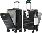 20 Inch Hardside Carry On Luggage by Home