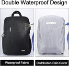 CADeN DSLR Camera Backpack Bag Waterproof Anti Theft - Image 4