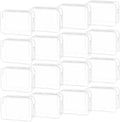 16 Pack Waterproof Cosmetic Bag TSA Approved Toiletry Bag, Portable Travel Pouch by YedsIntu