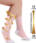 DOVAVA Dri-tech Compression Crew Socks, Comfort Boost Circulation - Image 3