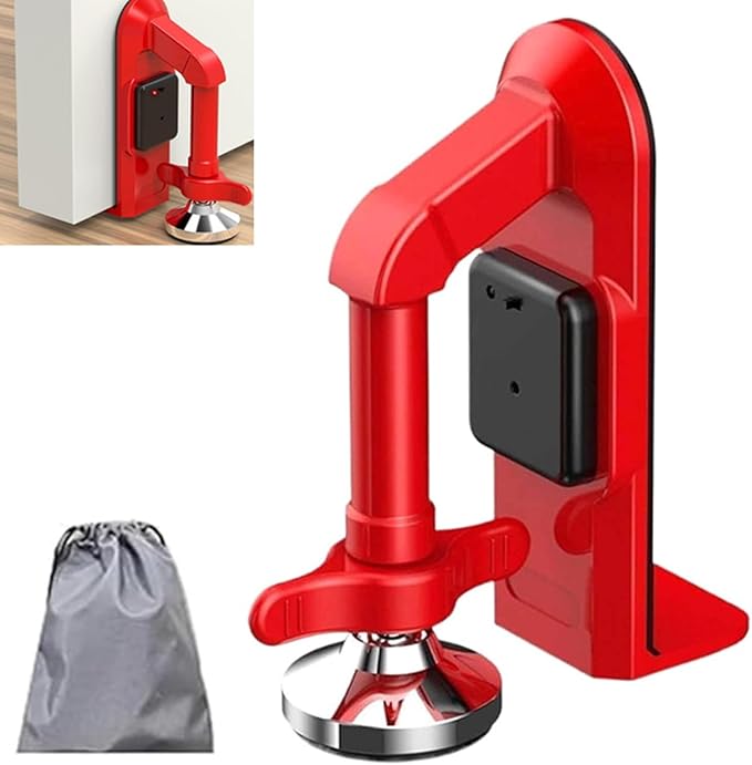 Portable Alarm Door Stopper, New Door Stop Alarm, Portable Travel Anti Theft - Image 8
