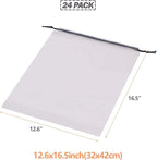 Set of 24 Transparent Shoe Bags - Image 2