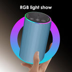 Waterless Essential Oil Diffuser, Battery Powered Mini Scent Air Machine, Aromatherapy Mist Diffuser for Home Room Car Office (Blue)