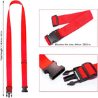 2Pack Luggage Straps for Suitcases, Travel Connector for Carry On Bag, Add Bag - Image 3