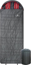 Polycotton Sleeping Bag for Adult&Kids, Cold&Warm Weather Large by Mountainlodge