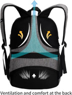 SHRRADOO Anti Theft Laptop Backpack Travel Backpacks - Image 6