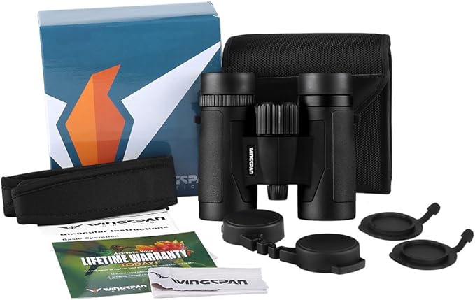Wingspan Optics FieldView 8X32 Compact Binoculars - Image 7