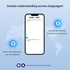 M3 Offline Translation Earbuds 74 Languages and Accents Lifetime-Free AI - Image 6