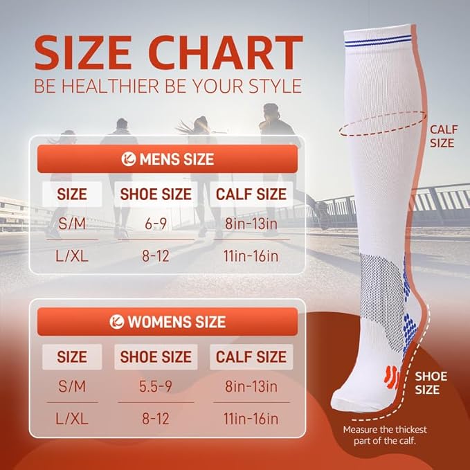 Kickticks 4 Pairs Compression Socks - Image 6