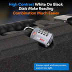 Forge 4-Digit Combination Lock, TSA Approved Locks - Image 5