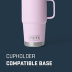 YETI Rambler 20 oz Travel Mug, Stainless Steel, Vacuum Insulated - Image 3