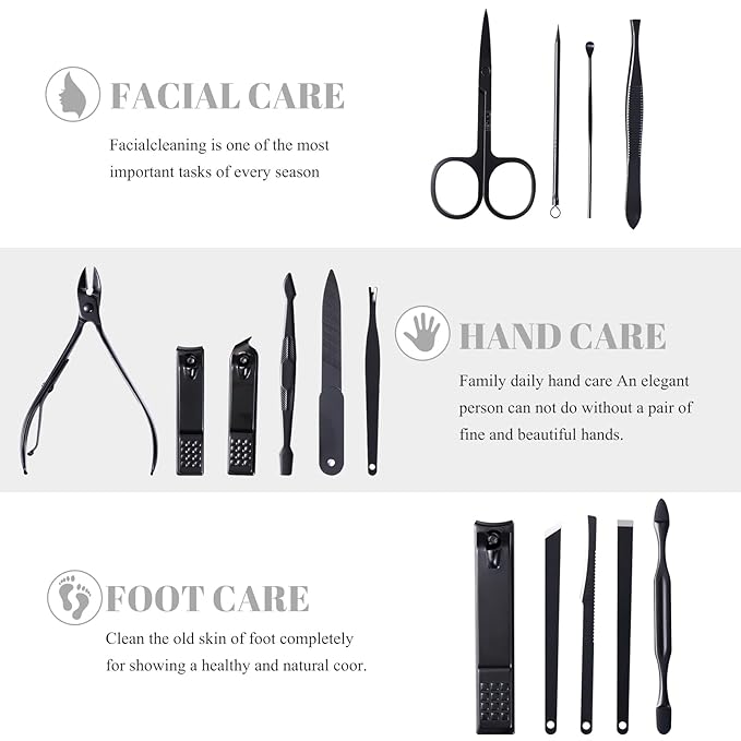 High Precision Stainless Steel Nail Clippers Set - Image 2