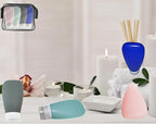Travel Bottles for Toiletries, TSA Approved 3oz Leak Proof Silicone Refillable - Image 3