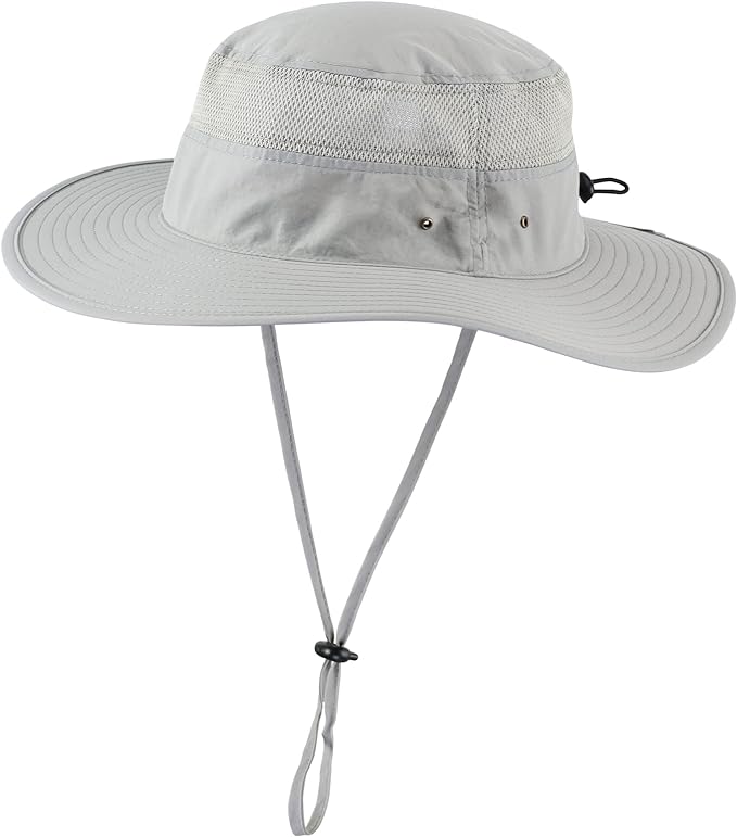 Home Prefer UPF 50+ Men's Sun Hat Wide Brim Bucket Hat UV Protection Hat by HomePreferHatsCaps