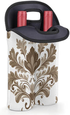 Neoprene Wine Tote, Bottle Carrier Gag Insulating Neoprene Thicker, Insulated - Image 4