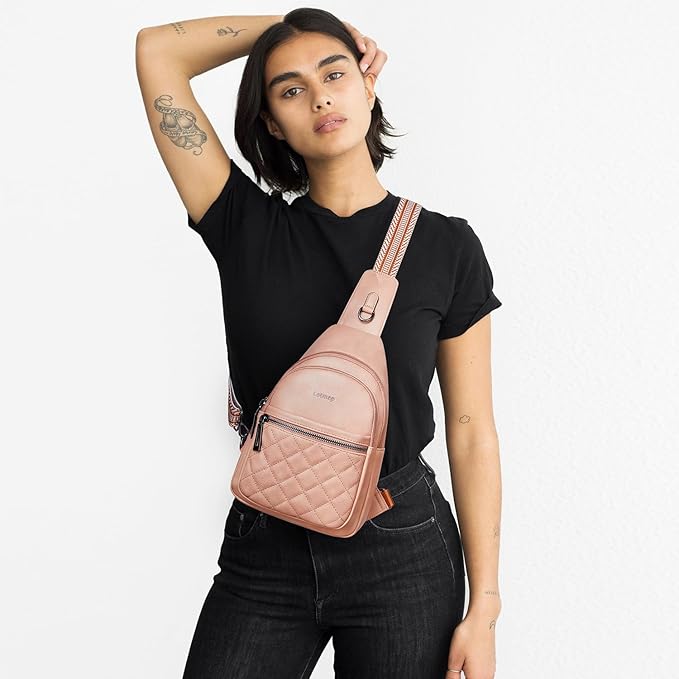 Sling Bag For Women Fanny Pack Crossbody Travel Shoulder Belt Bags Tote - Image 2