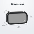pack all Clear Electronic Organizer, TPU Cable Organizer Bag, Compact Cord - Image 6