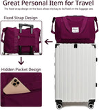 Large Capacity Foldable Travel Bag Expandable Portable Carry on Bag Dry&Wet - Image 3