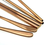 7 Pcs Portable Flatware Set, 304 Stainless Steel Cutlery Set Travel Utensils - Image 4