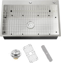 Stainless Steel Drop In 33x22 Inch Kitchen Sink by Koardink