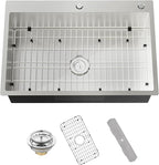 Stainless Steel Drop In 33x22 Inch Kitchen Sink by Koardink