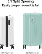 Trunk Luggage 22 Inch, Small Checked Luggage - Image 3