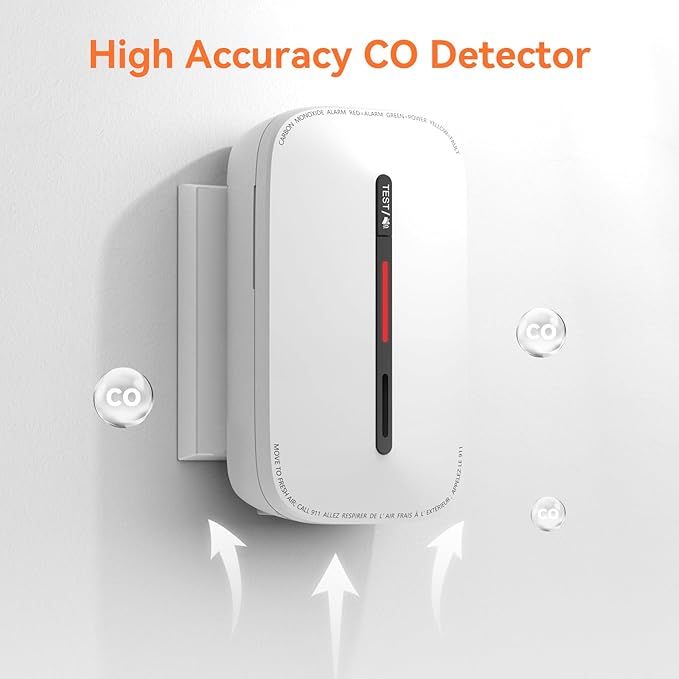 Jemay Carbon Monoxide Detector Plug in - Image 5