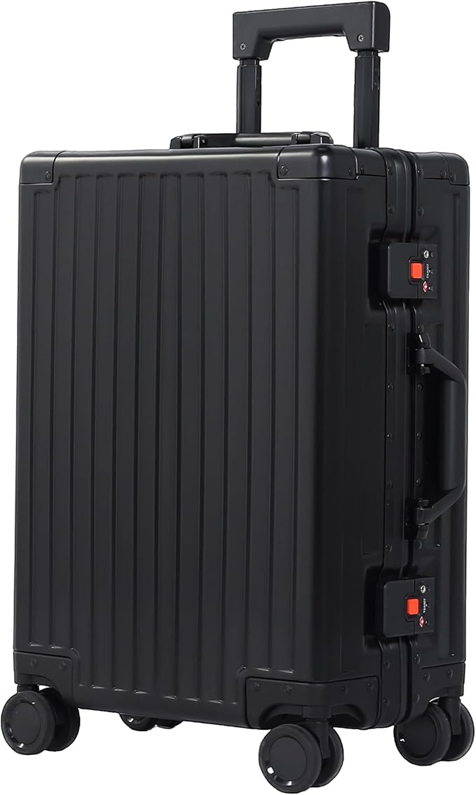 UrbanExplorer All Aluminum Carry On Luggage 22x14x9 Airline Approved Heavy Duty by UrbanExplorer
