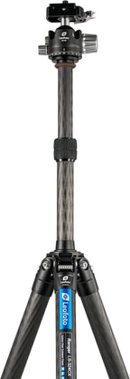 Leofoto LS-324CX+LH-40LR Travel Tripod, Ranger Series, Carbon Fiber, 4 Leg - Image 3