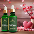 Tree of Life Facial Serum for Face - Skin Care Face Serums, Hydrating, Skin Care Duo Serums, Smooth Dry & Sensitive Skins (Luxe Morning and Evening Youth, 2 x 1oz)