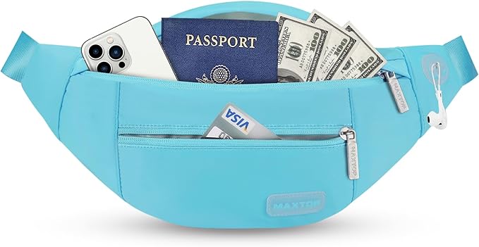 MAXTOP Large Crossbody Fanny Pack by MAXTOP