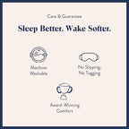 Brooklinen Silk Eye Mask for Sleeping – Blush Pink, 100% Mulberry Silk Sleep - Image 4