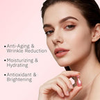 HKH Retinol Face Serum Oil - Anti-aging Night Serum with Vitamin E, 48 Capsules, Reduce Wrinkles, Firm & Hydrate Skin, Non-Greasy Formula, Travel-Friendly Skincare, with Scissors