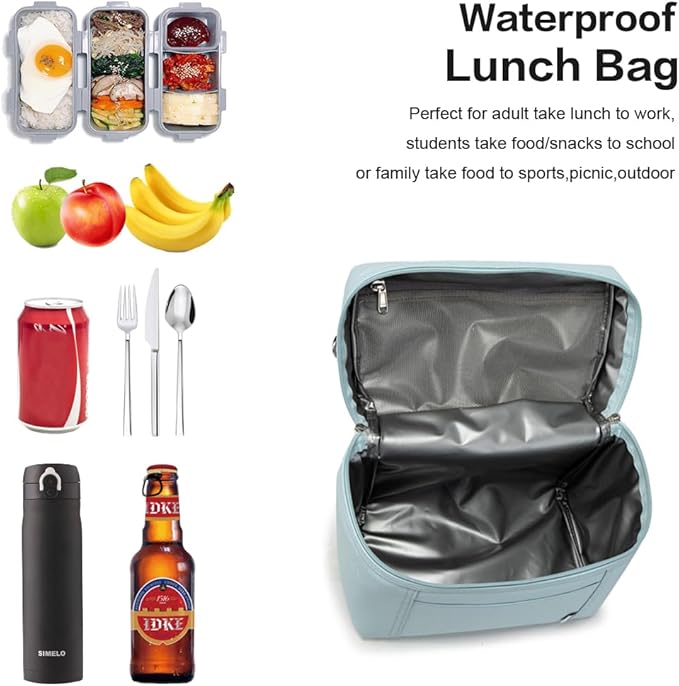 NOL Natural Organic Lifestyle Insulated Lunch Bags - Image 4