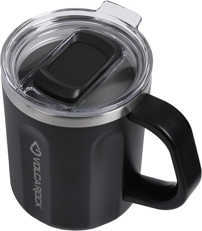 Stainless Steel Coffee Mug by VOLCAROCK