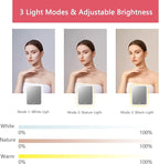 Makeup Bag with Led Mirror, Travel Makeup Organizer with 3 Color Setting - Image 5