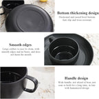 Camping Essentials Set, HOMQUEN Camping Plates and Bowls Set, Coffee Mug - Image 7