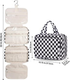 Narwey Hanging Toiletry Bag for Women Travel Makeup Bag Organizer Toiletries - Image 8