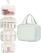 Narwey Striped Hanging Toiletry Bag - Image 2