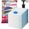 10 Pack Medium Vacuum Storage Bags by Spacesaver