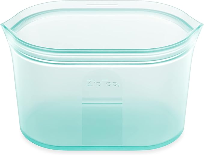 Zip Top Reusable Food Storage Bags | Large Dish | Silicone Meal Prep Container by ZipTop