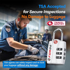 Forge Luggage Locks TSA Approved Locks, Small TSA Locks - Image 2