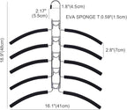 Nature Smile No Shoulder Bump Multiple Sweater Coat Clothes Hangers - Image 4
