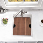15 Inch Drop In Bar Sink Workstation-Bokaiya 15x20 Small Kitchen Outdoor Rv - Image 3