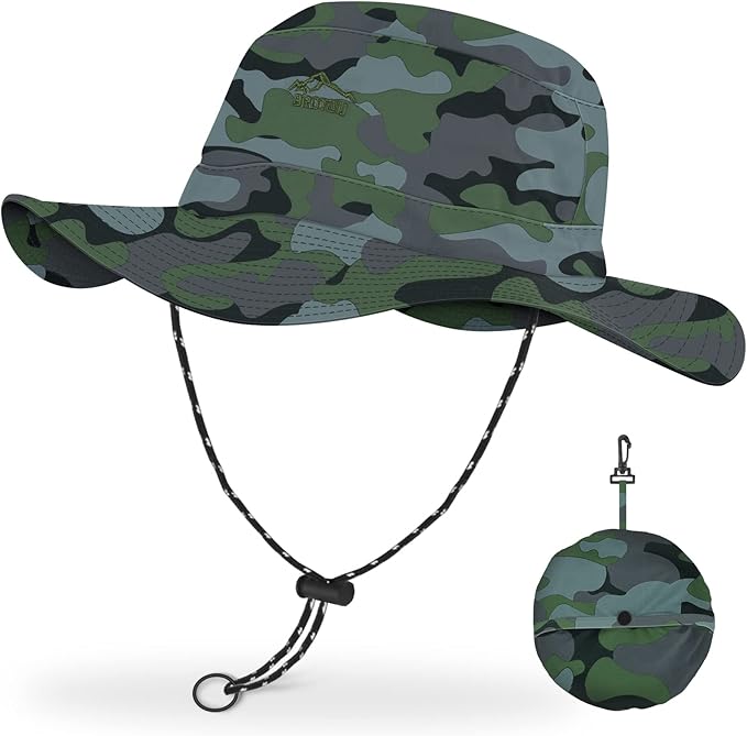 BROTOU Foldable Bucket Hats for Women/Men, UPF 50+ Wide Brim Sun Hat, by BROTOU