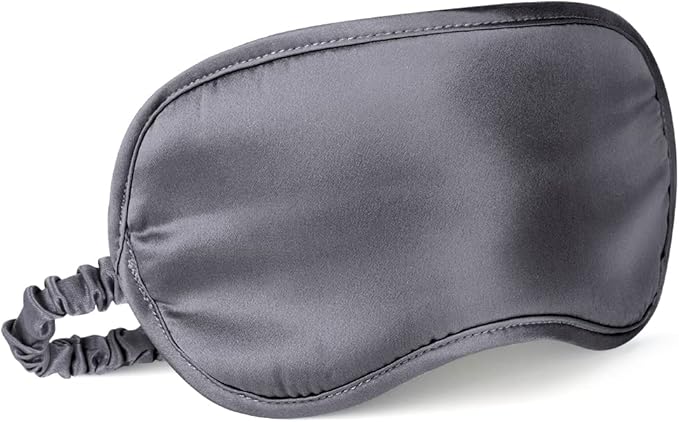LULUSILK Mulberry Silk Sleep Eye Mask Blindfold by LULUSILK