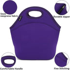 FlowFly Neoprene Kids Lunch box Insulated Soft Bag Mini Cooler Thermal Meal - Image 2